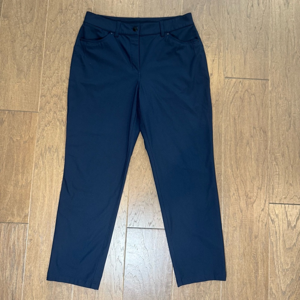 Lululemon Navy Blue 7/8 Golf Pants - Picture 2 of 10